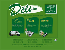 Tablet Screenshot of deli.be
